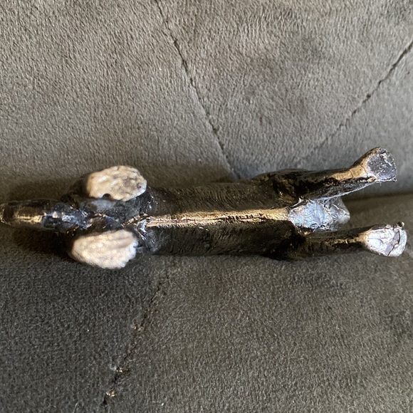 Vintage Metal Collie Dog Figurine - Picture 6 of 6